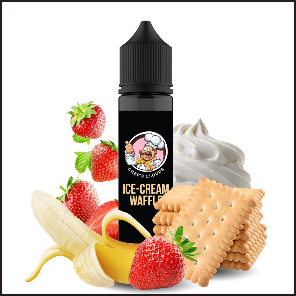 CHEFS CLOUDS ICE CREAM WAFFLE SHOT 60ML